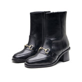 Amelie Womens Ankle Leather Boot
